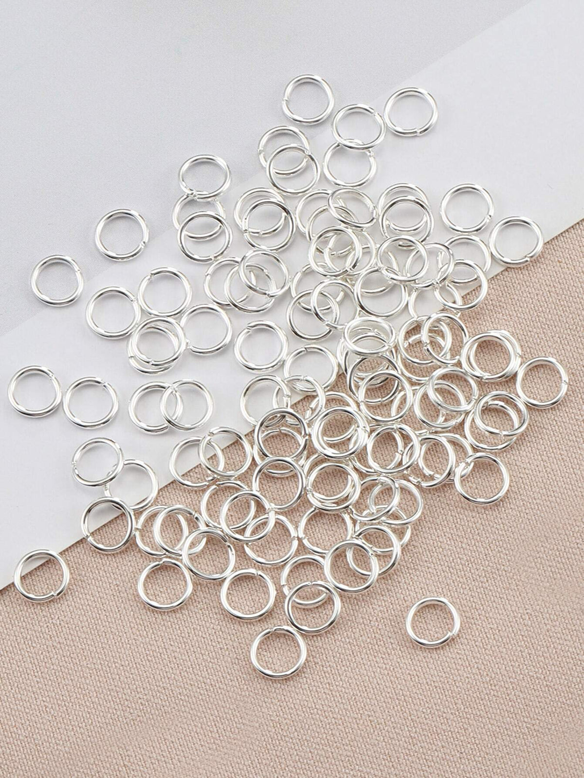 200pcs Open Jump Rings For Jewelry Making And Necklace Repair