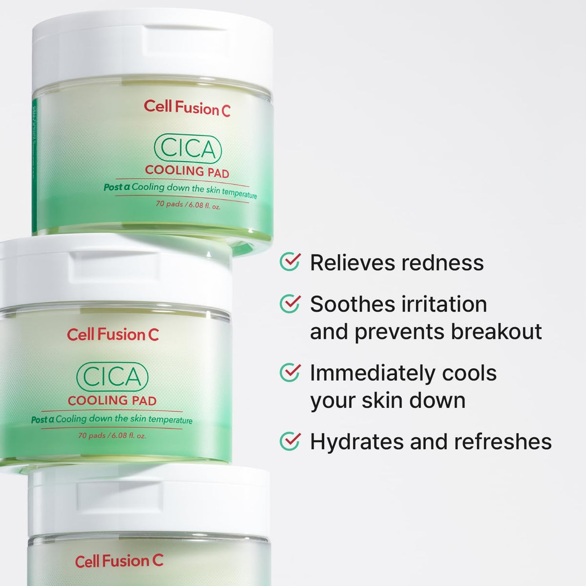 Cell Fusion C Cica Cooling Pad