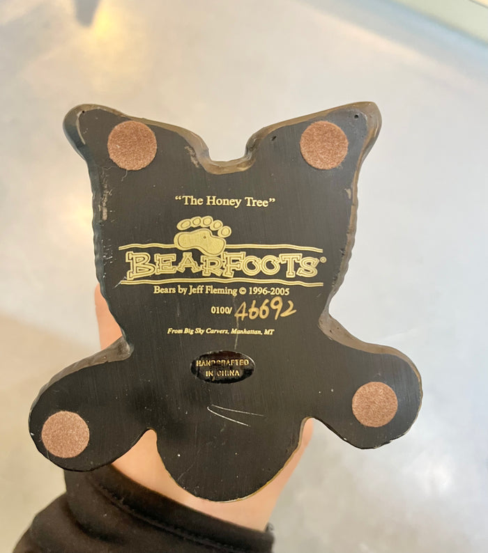 Bearfoots Bears "The Honey Tree" By Jeff Fleming Big Sky Carvers
