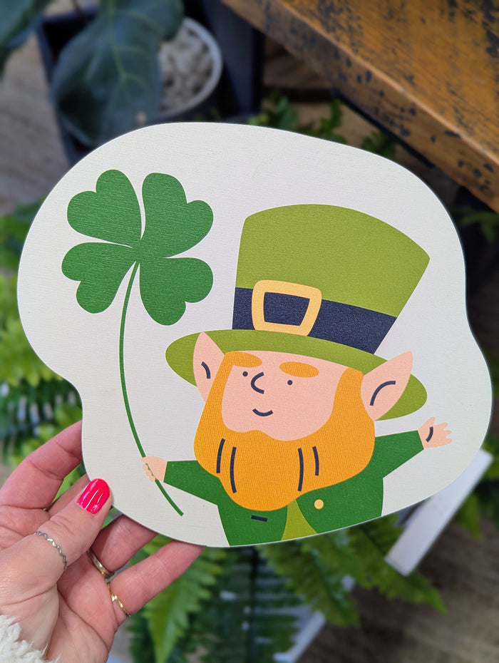 Green Leprechaun Printed Attachment