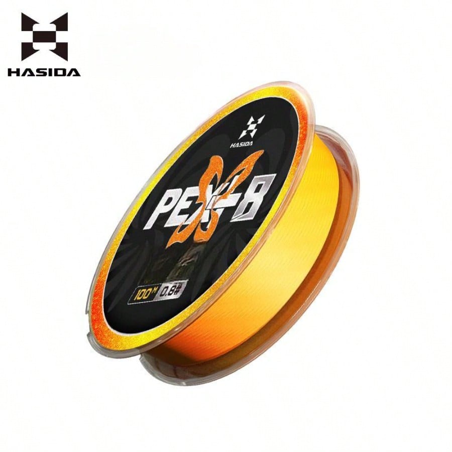HASIDA Butterfly PE Fishing Line Main Line For Lure Fishing Super Tensile Long Cast Braided Line