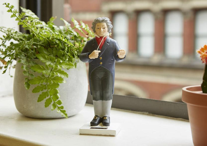Kikkerland - Beethoven Solar Energy Powered Waving Statue