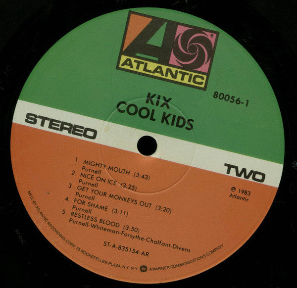 Kix - Cool Kids (1983 US Press)