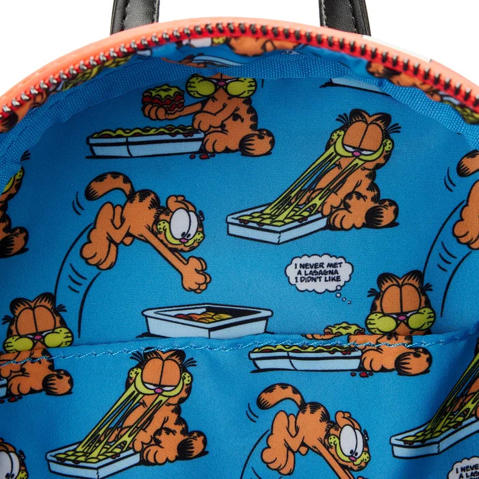 Loungefly x Nickelodeon - Garfield Loves Lasagna Cat Lovers Backpack NICBK0055