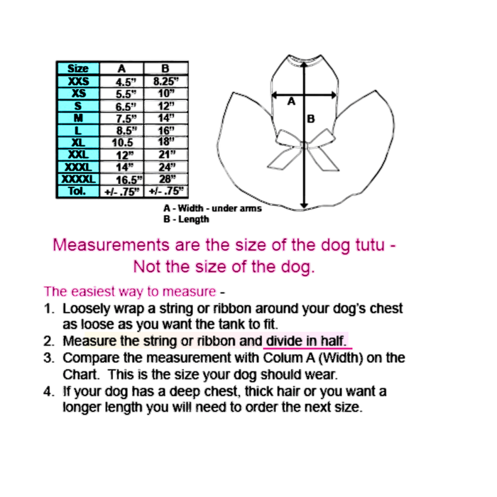 Made For You Custom Dog Tutu