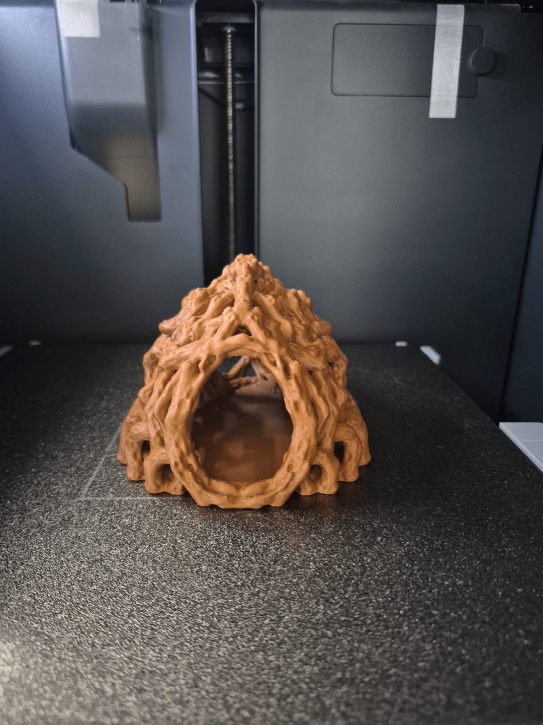 Root Ball Reptile Hide Cave, Faux Tree Root Shelter, Terrarium Habitat Decor, Natural Style Hideout For Geckos, Lizards, Snakes, Frogs & Spiders
