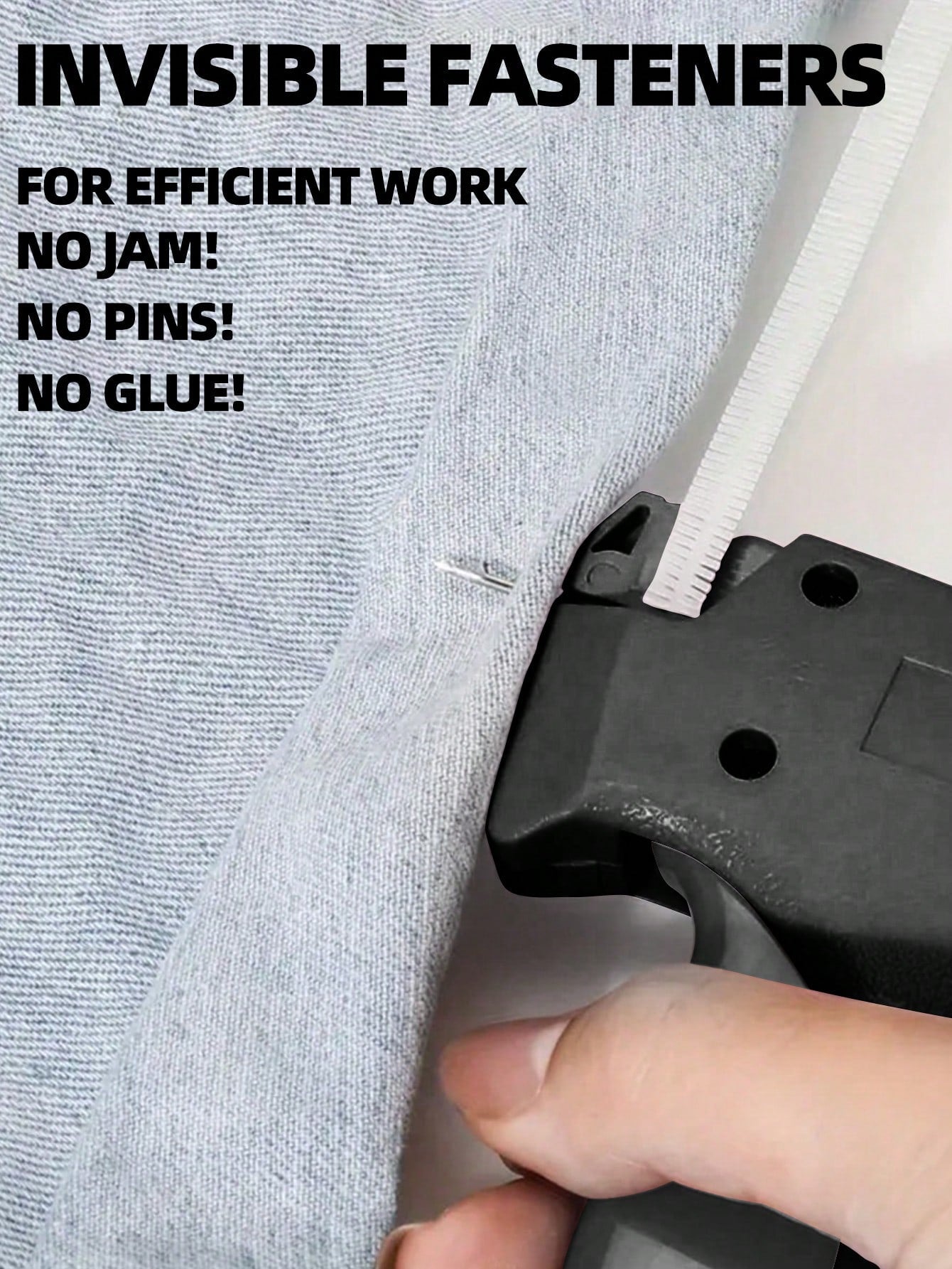 1 + 1000pcs Clothes Repair Sewing Gun Kit, Portable Clothing Mending Sewing Machine, Quick Stitch Gun, Mini Sewing Gun, Fast Mending Clothes Quilt Sewing Gun, Sewing Binding Machine