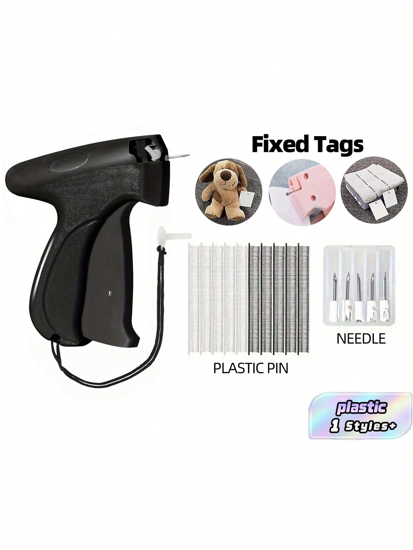 1 + 1000pcs Clothes Repair Sewing Gun Kit, Portable Clothing Mending Sewing Machine, Quick Stitch Gun, Mini Sewing Gun, Fast Mending Clothes Quilt Sewing Gun, Sewing Binding Machine