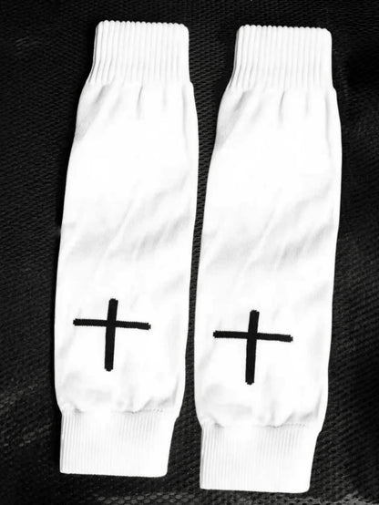 1/2/3/4/5 Pcs Professional Football Leg Warmers Training Sports Match Protective Leg Sleeves, Single-Layer Leg Sleeves, Compression Football Leg Warmers, Men's Compression Leg Sleeves, Football Sports