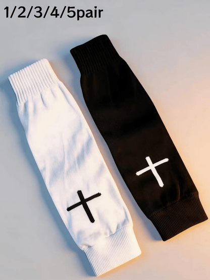 1/2/3/4/5 Pcs Professional Football Leg Warmers Training Sports Match Protective Leg Sleeves, Single-Layer Leg Sleeves, Compression Football Leg Warmers, Men's Compression Leg Sleeves, Football Sports