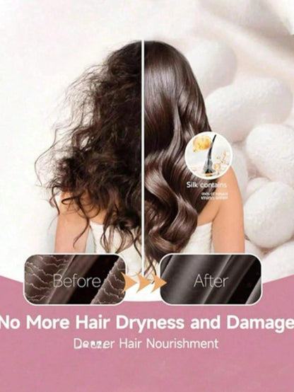 1/2/3pcs Women's Silk Sleep Cap, Soft Loose Elastic Band, Solid Color Smooth Satin Hair Cap, Anti-Frizz Night Hair Care Cap, Daily Casual Comfortable Breathable