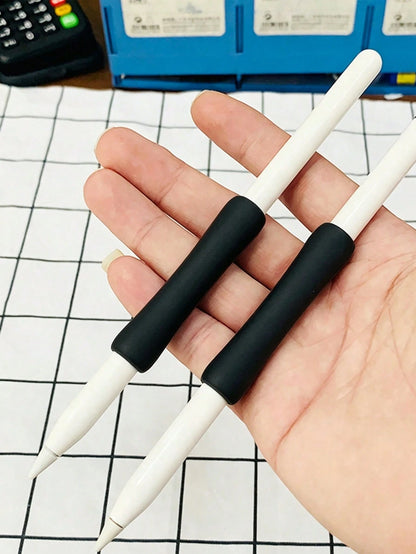 1/2/4/8pcs Silicone Pen Sleeve, Non-Slip Grip Sleeve For Pen Body, Compatible With 1st And 2nd Generation Universal Stylus