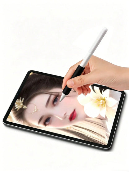 1/2/4/8pcs Silicone Pen Sleeve, Non-Slip Grip Sleeve For Pen Body, Compatible With 1st And 2nd Generation Universal Stylus