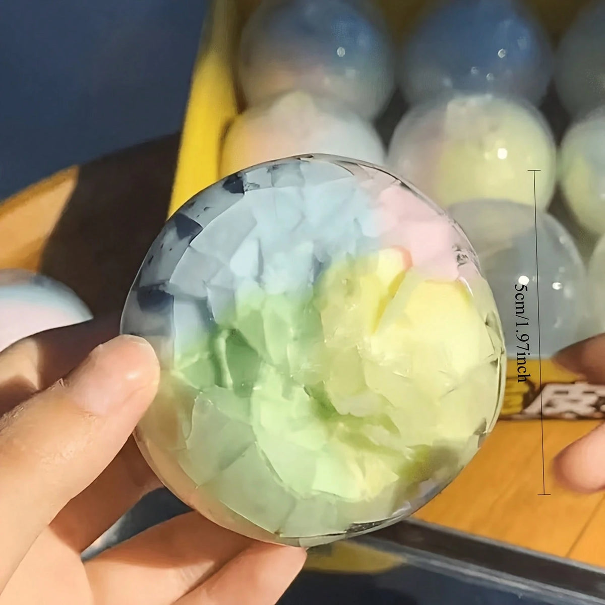 1/2pc Squishy Toys NeeD0h, Crispy Ball Squishy, Crunchy Squishy, Wax Crispy Squeeze Stress Balls, Crispy Squishy Toy, Slow Rebound Squishies, Finger Squeeze Toy, Tactile Sensory Decompression Squeeze