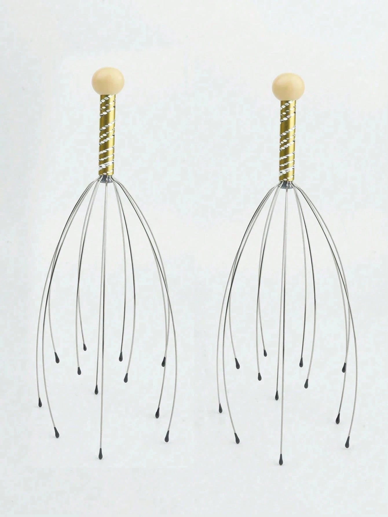 1/2pcs Head Massager, Head-Scratching Scalp Massager, Scalp Massage Relaxation Scratcher, Head Massage For Hair Stimulation And Body Stress Relief, Hair Care, Beauty Hair Tool, Hair Treatment