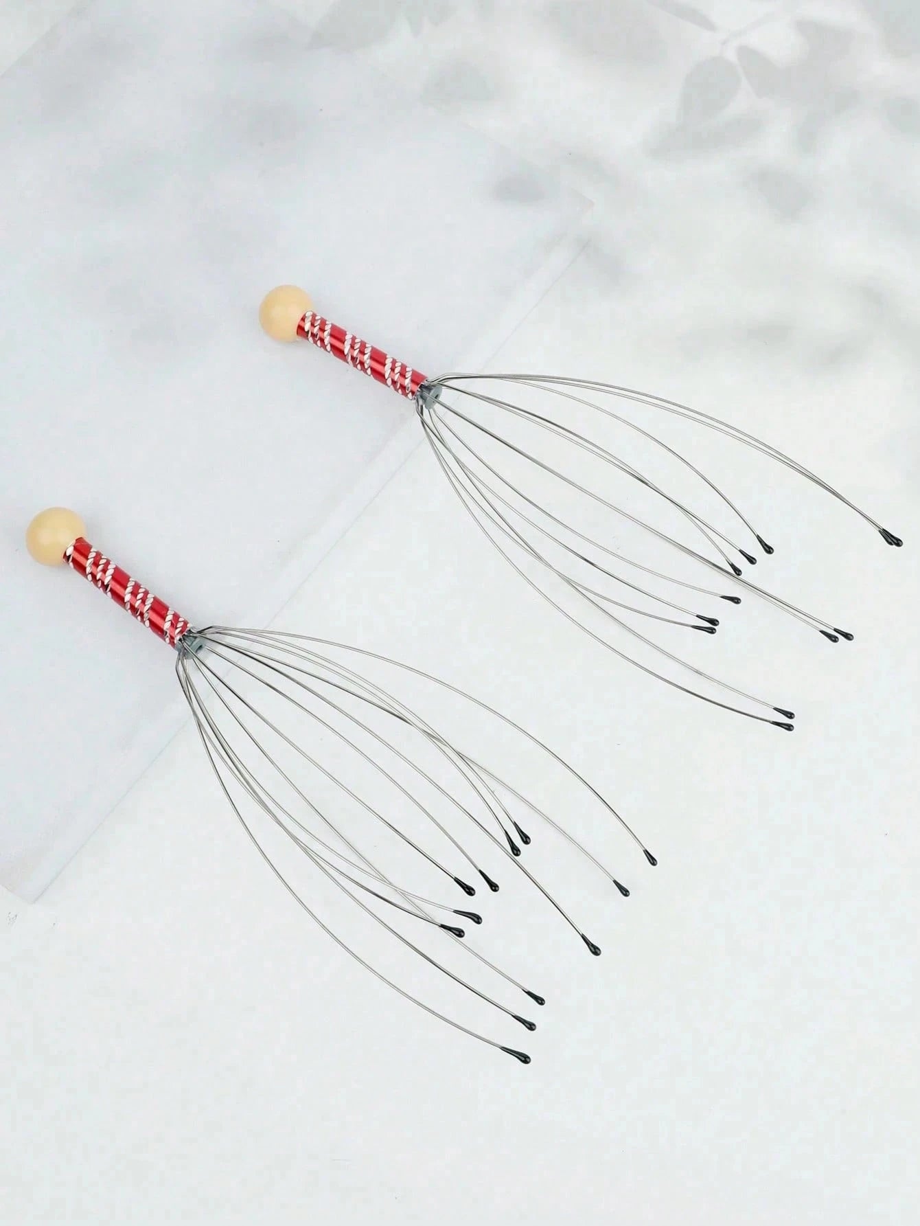 1/2pcs Head Massager, Head-Scratching Scalp Massager, Scalp Massage Relaxation Scratcher, Head Massage For Hair Stimulation And Body Stress Relief, Hair Care, Beauty Hair Tool, Hair Treatment