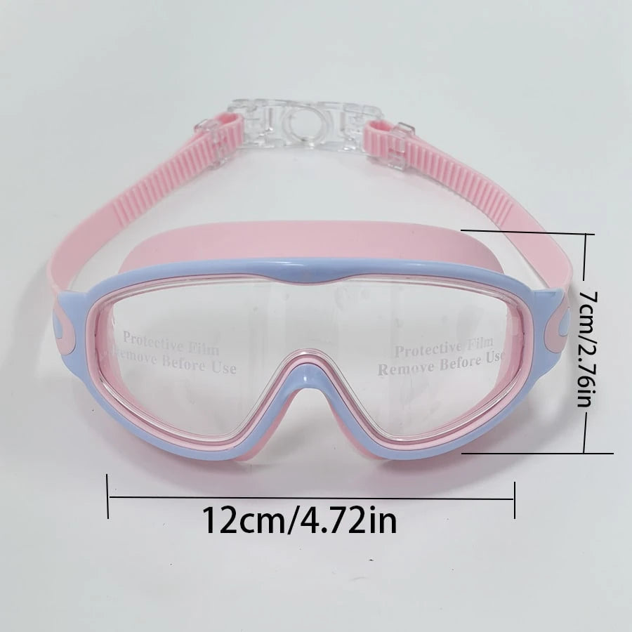1/2pcs Kids Swimming Goggles, Suitable For Children Aged 3-15, Leak-Proof Function, Anti-Fog Design, Applicable For Swimming Pool And, Back To School