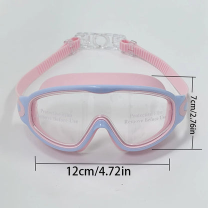 1/2pcs Kids Swimming Goggles, Suitable For Children Aged 3-15, Leak-Proof Function, Anti-Fog Design, Applicable For Swimming Pool And, Back To School