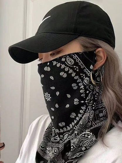 1/2pcs Summer UV Protection Full Coverage Neck Mask, Thin Driving Veil Design, Breathable Headscarf, Suitable For Outdoor Use, Decorative And Sun Protection