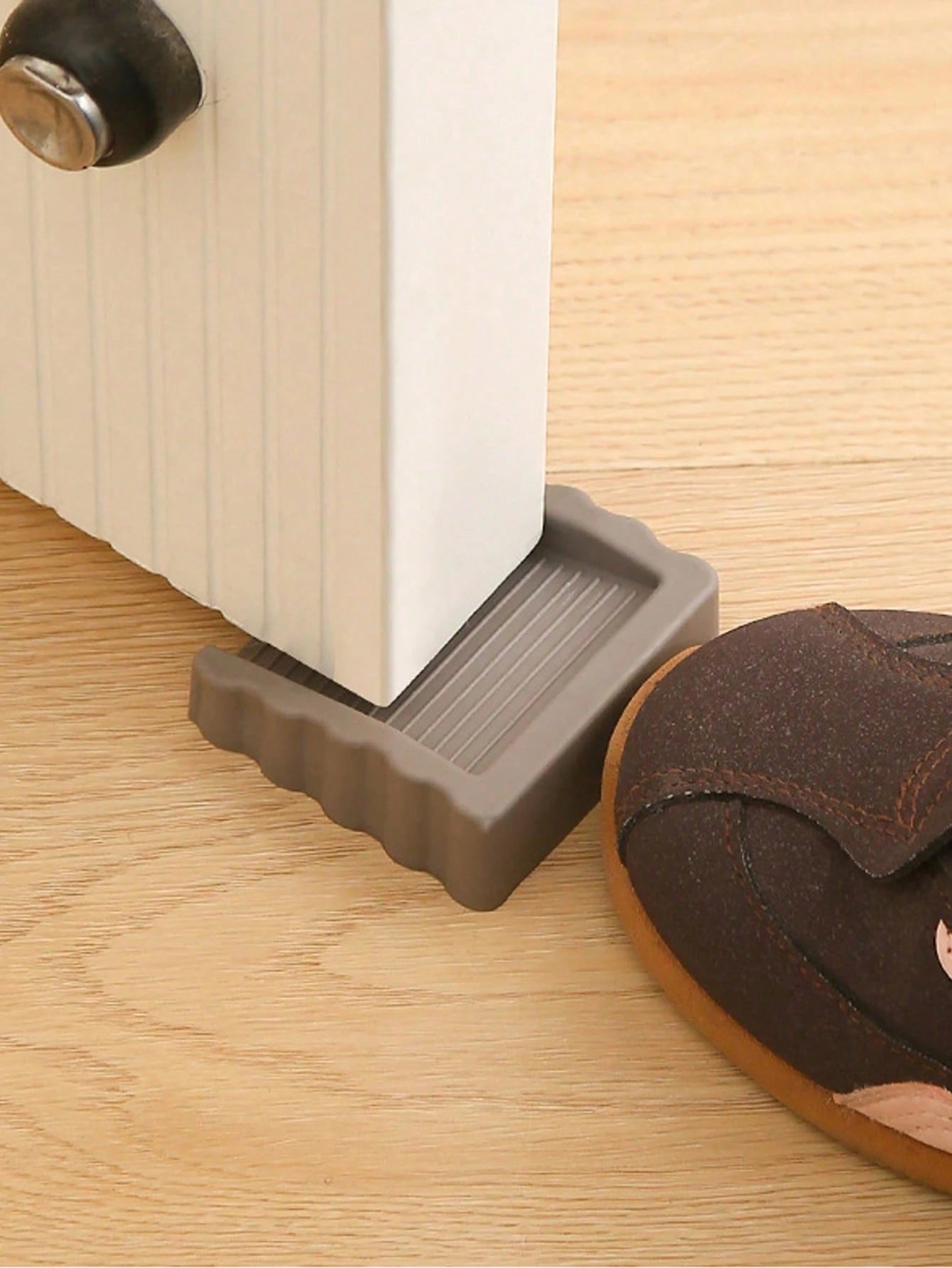 1/3/5pcs Anti-Collision Double-Sided Door Stopper- Windproof Door Wedge, Prevents Finger Injury, Suitable For Home And Office, Housewarming Gift