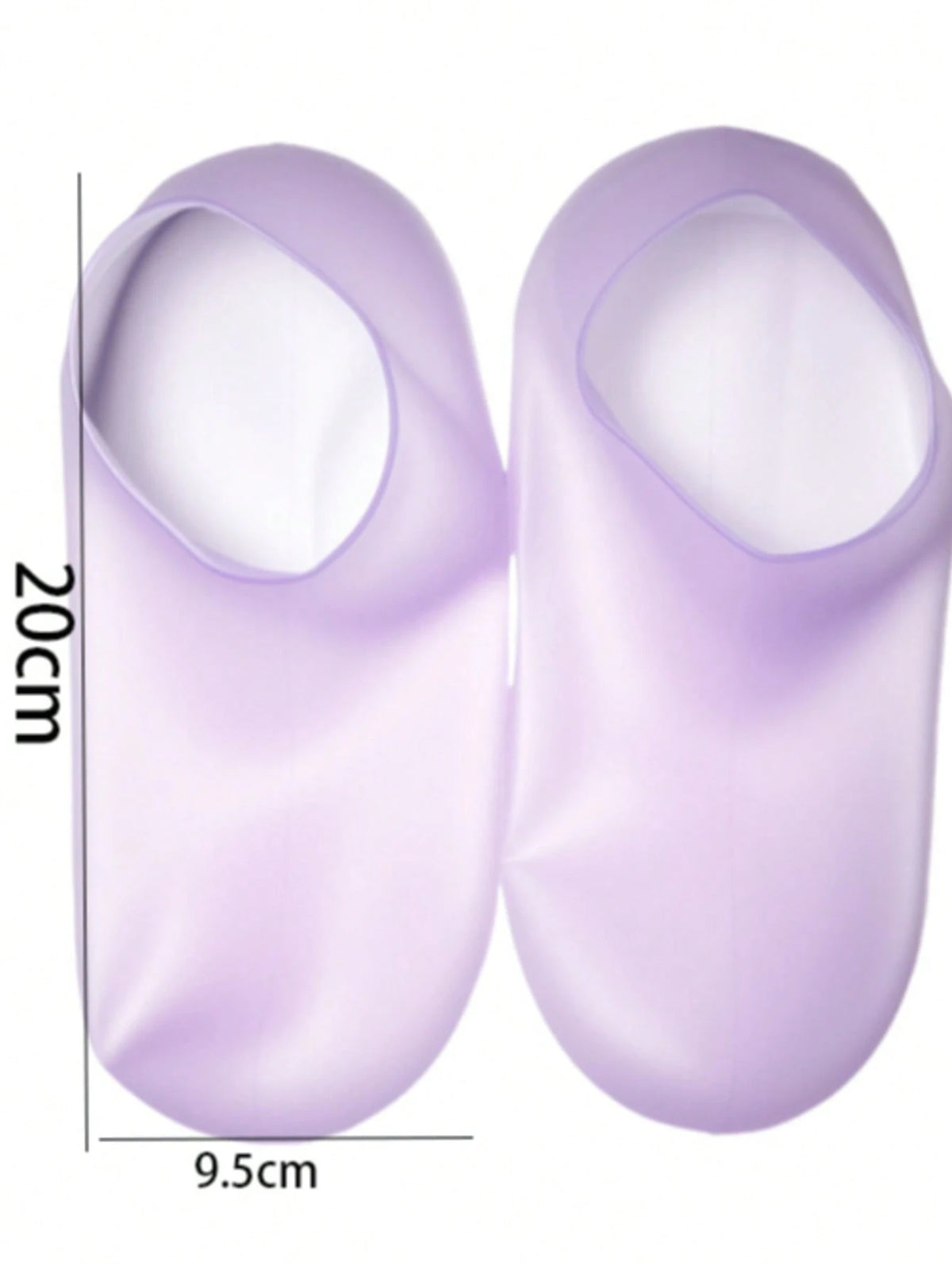 1-3pairs Silicone Moisturizing Foot Socks, Effective Foot Care, Prevent Cracked Heels, Remove Dead Skin, Elastic Foot Socks, All-Day Moisture Locking, Prevent Dryness, Odorless, Easy To Wear And Remov