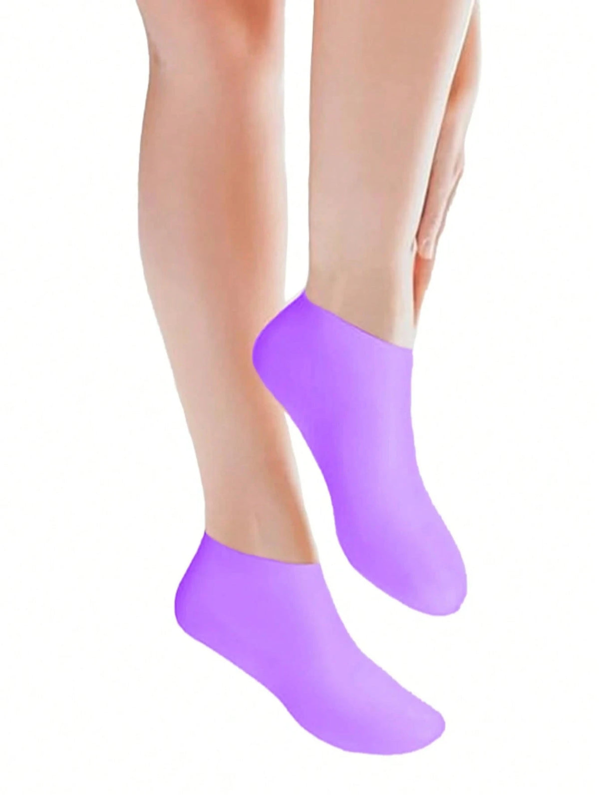 1-3pairs Silicone Moisturizing Foot Socks, Effective Foot Care, Prevent Cracked Heels, Remove Dead Skin, Elastic Foot Socks, All-Day Moisture Locking, Prevent Dryness, Odorless, Easy To Wear And Remov