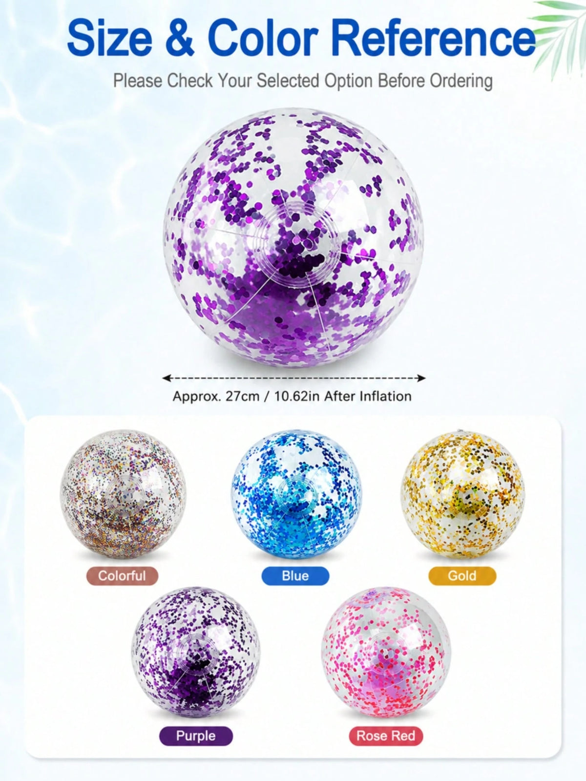 1/3pcs Colorful Inflatable Glow-In-The-Dark Beach Balls, Suitable For Home Party Decor And Swimming Pool