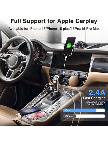 1-3pcs USB A To USB C Fast Charging Cable, 3ft/6ft Length Car Charger Type-C Cord, Compatible With IPhone 17/16/15 Pro/Pro Max/Plus, Galaxy S25/S24/S23/S22/S21/S20/S10/A55/A54 Flip Phones