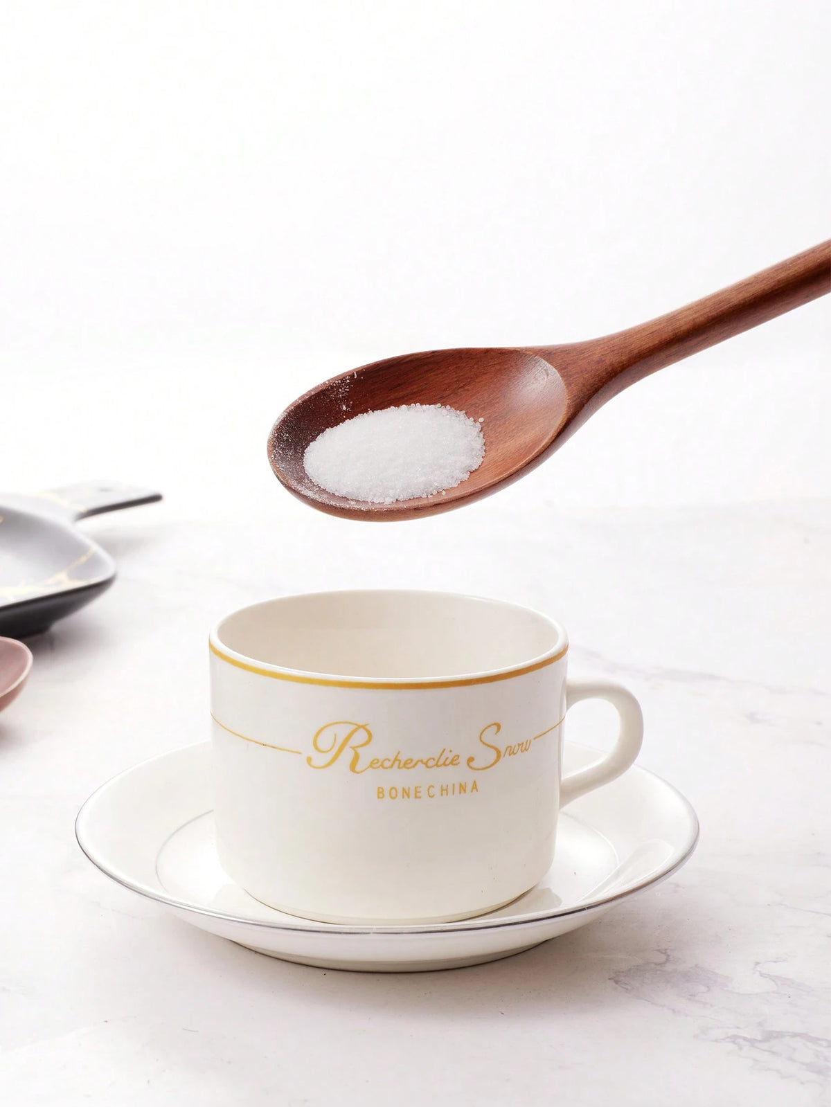 1/4/8pcs Wooden Serving Spoons, 9.2 Inch/23.5 Cm Wooden Ladles, Suitable For Cooking, Stirring, Mixing And Tasting, Elegant Long Handle Soup Spoons, Coffee Spoons And Dessert Spoons