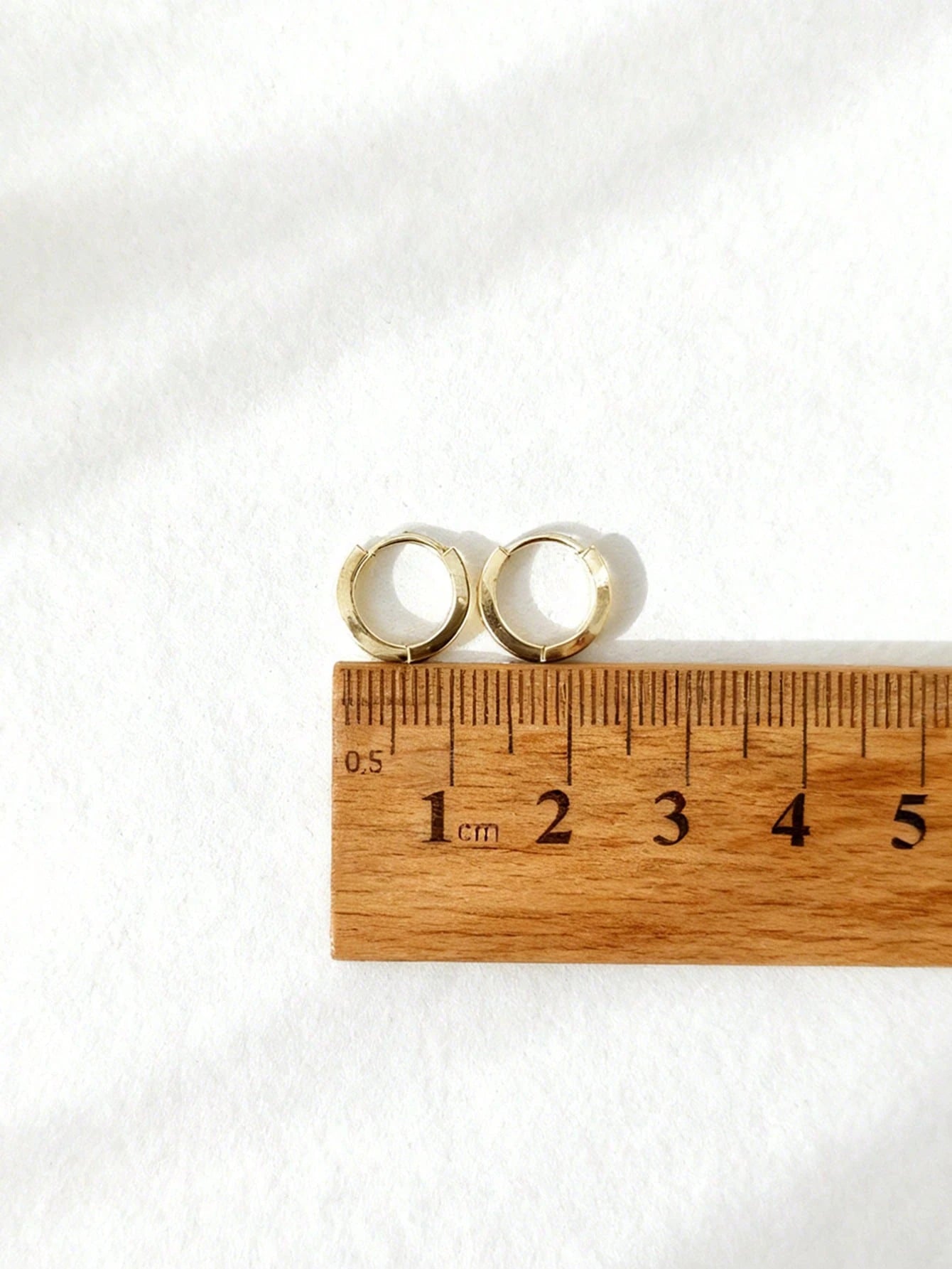 1 Pair 925 Sterling Silver Hypoallergenic Cubic Zirconia Hoop Earrings, Gift Box, Gift For Kids, Girls Earrings, Birthday Gift For Friends, Back To School Gift, Christmas Gift