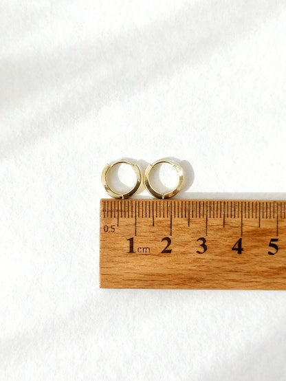 1 Pair 925 Sterling Silver Hypoallergenic Cubic Zirconia Hoop Earrings, Gift Box, Gift For Kids, Girls Earrings, Birthday Gift For Friends, Back To School Gift, Christmas Gift