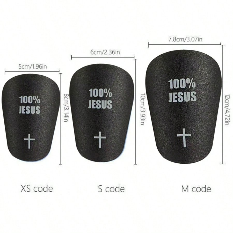 1 Pair Football Mini Shin Guards, Cross Series, Unisex Thick Sports Protective Gear, Leg-Hugging Design, Suitable For All Seasons