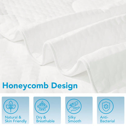 1 PC PCM Tech Cooling Comforter For Hot Sleepers & Night Sweats- Silky Soft Queen Size Summer Blanket| Temperature-Regulating & Moisture-Wicking| Hypoallergenic & Machine Washable (Twin/Queen/King)