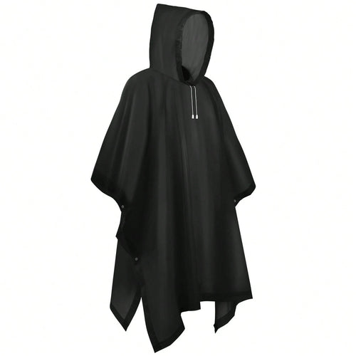 1 Pc Waterproof Raincoat, Waterproof Rain Poncho, Reusable Rain Poncho Pack With Hood, Lightweight And Waterproof Poncho, For Travel And Outdoors, For Men And Women