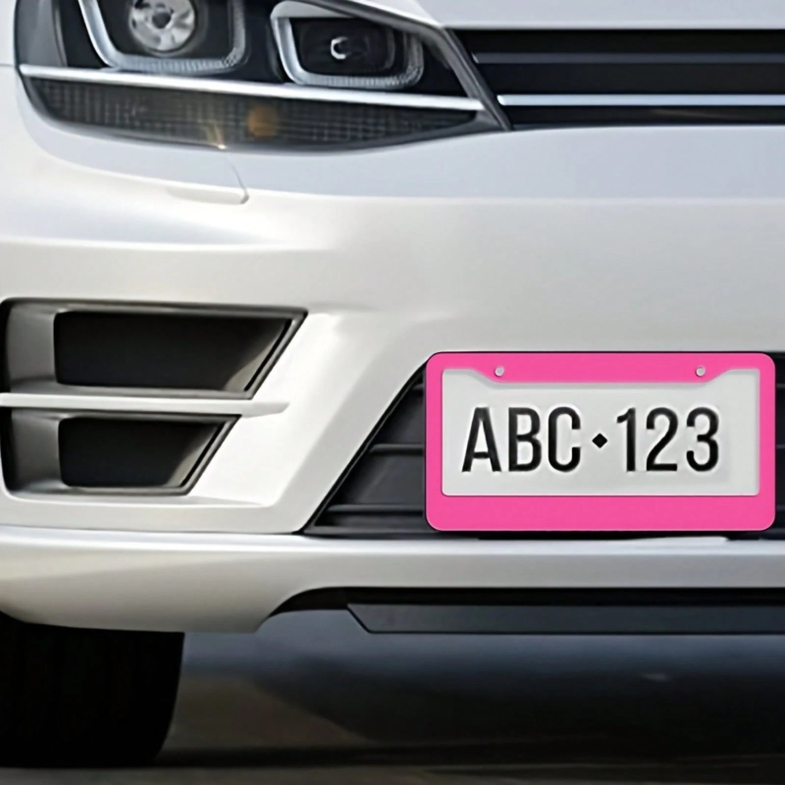 1 Piece, Unisex Car License Plate Frame, Exquisite And Durable Car License Plate Frame, Suitable For The United States, Canada, Etc, Exquisite Exterior Decoration For Cars, Suitable For Most Vehicles