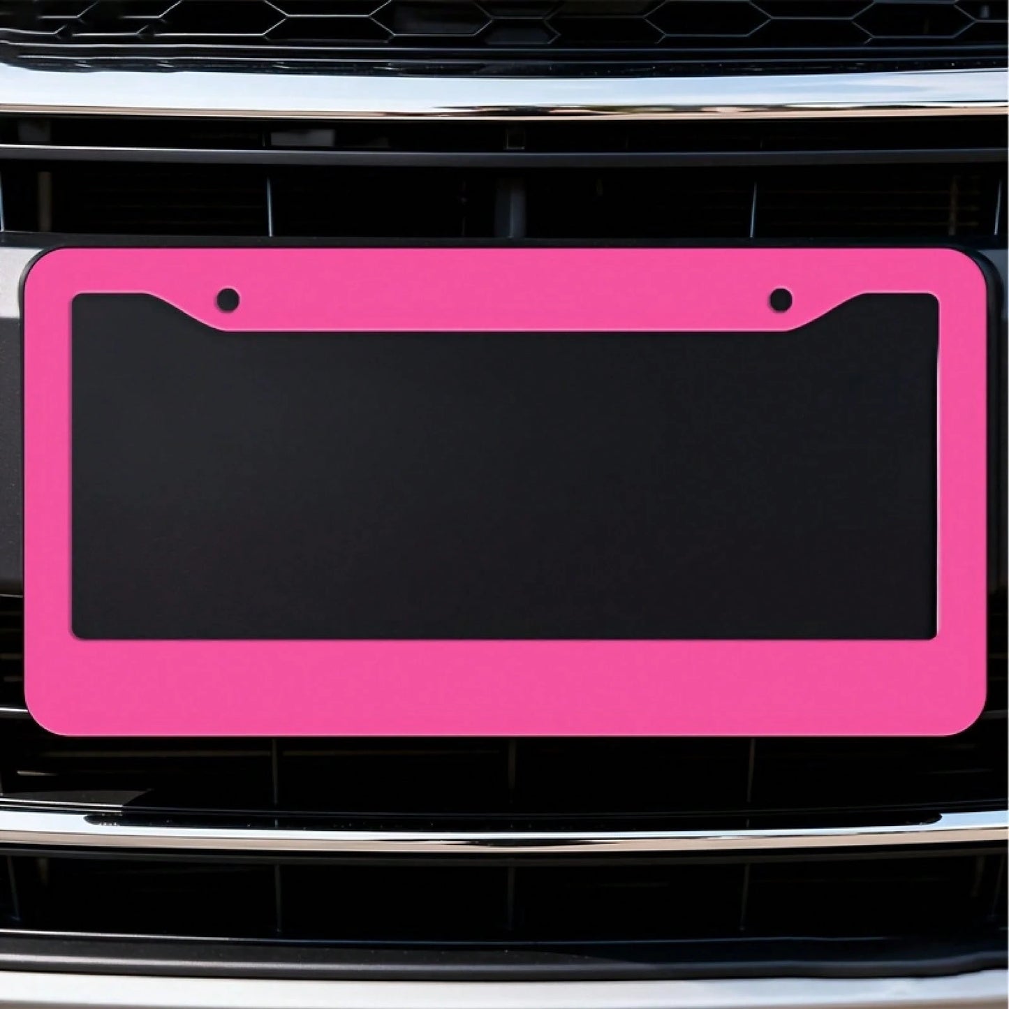 1 Piece, Unisex Car License Plate Frame, Exquisite And Durable Car License Plate Frame, Suitable For The United States, Canada, Etc, Exquisite Exterior Decoration For Cars, Suitable For Most Vehicles