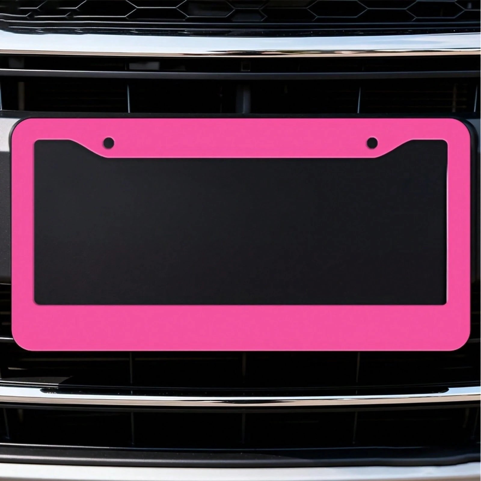 1 Piece, Unisex Car License Plate Frame, Exquisite And Durable Car License Plate Frame, Suitable For The United States, Canada, Etc, Exquisite Exterior Decoration For Cars, Suitable For Most Vehicles