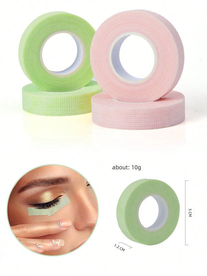 1 Roll Of Eye Makeup Tools, Including Eyeshadow Stickers, Breathable Eyeliner Pen And Eyelash Extension Paper Stickers, Invisible Face Makeup Tape, Instant Face Practice Makeup Tape, Face Lifting Plas