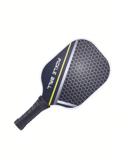 1 Set: 2 Carbon Fiber Paddles, 4 Balls, 2 Towels, 1 Carry Bag, Carbon Fiber USAPA Approved Graphite Pickleball Paddle Set With PU Grip