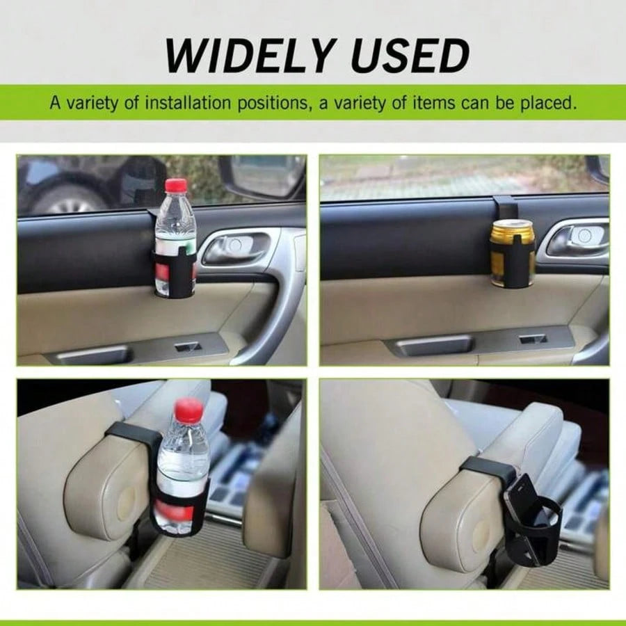1 Set Adjustable Car Back Seat Cup Holder, Beverage Storage Rack, Truck Water Cup Holder, Back Seat Storage Essential, Perfect For Road Trips, Expandable Car Interior Space, Stable And Non-Slip Instal