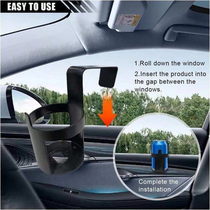 1 Set Adjustable Car Back Seat Cup Holder, Beverage Storage Rack, Truck Water Cup Holder, Back Seat Storage Essential, Perfect For Road Trips, Expandable Car Interior Space, Stable And Non-Slip Instal