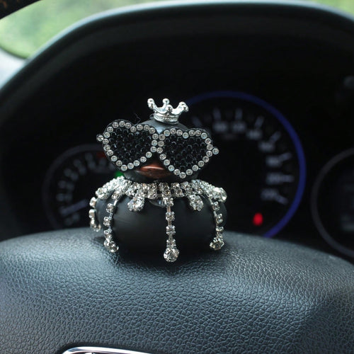 1 Set Duck Shaped Car Decor, Car Accessories, Cute Style Motorcycle And Bicycle Decorations