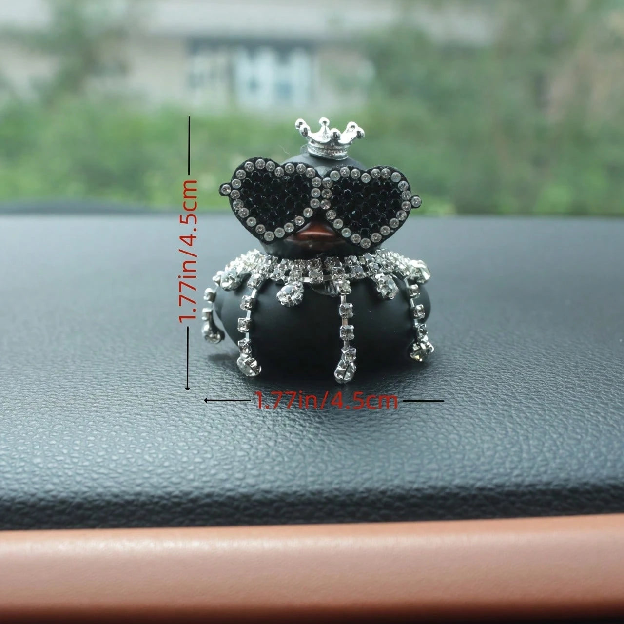 1 Set Duck Shaped Car Decor, Car Accessories, Cute Style Motorcycle And Bicycle Decorations