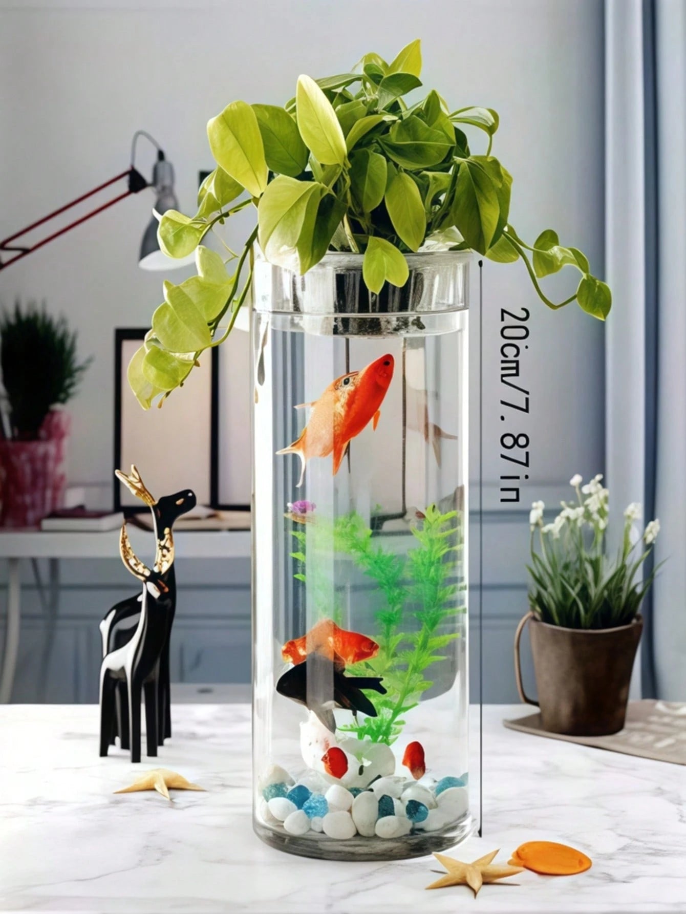 1 Set Glass Cylinder Vase, Transparent Vase, Hurricane Candle Holder, Suitable For Dining Table Decor, …Wedding Home Decoration, Rama Decor Gift, Birthday Graduation Ceremony, Room Decoration, Etc