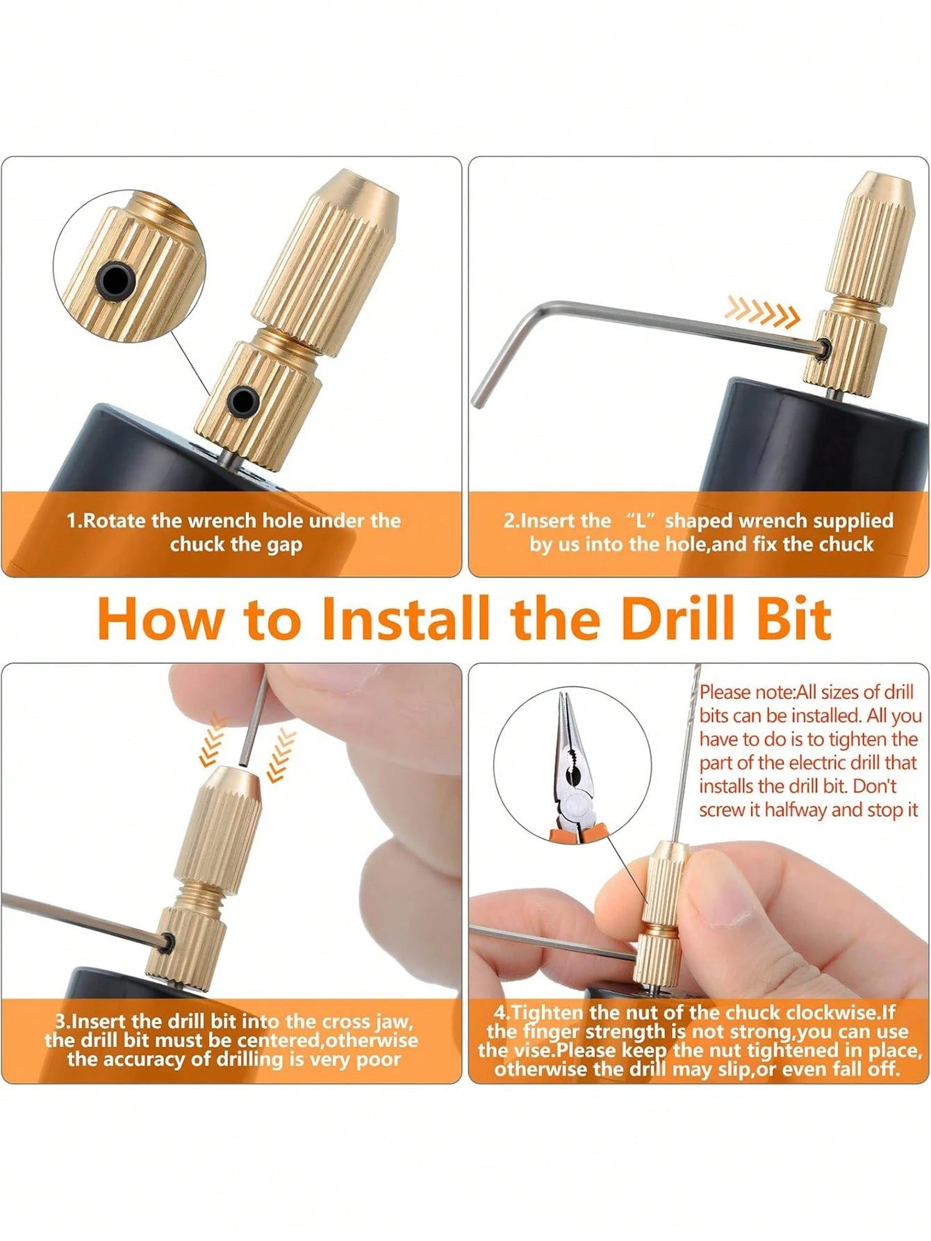 1 Set Portable Mini Electric Drill, Handheld Electric Drill Suitable For Jewelry Making, Woodworking And Metal Processing. Mini Handheld Electric Drill, Jewelry Making DIY Woodworking Crafts Metal Woo