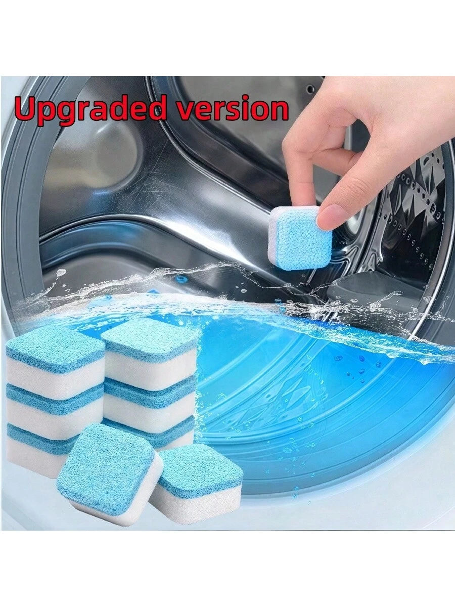 10/20/50pcs Washing Machine Cleaner, Effervescent Tablet, Deep Clean, Descaling & Deodorizing, Strong Stain Removal, Household Cleaning Tool,Kitchen,Bathroom,Home,Household Suppliers