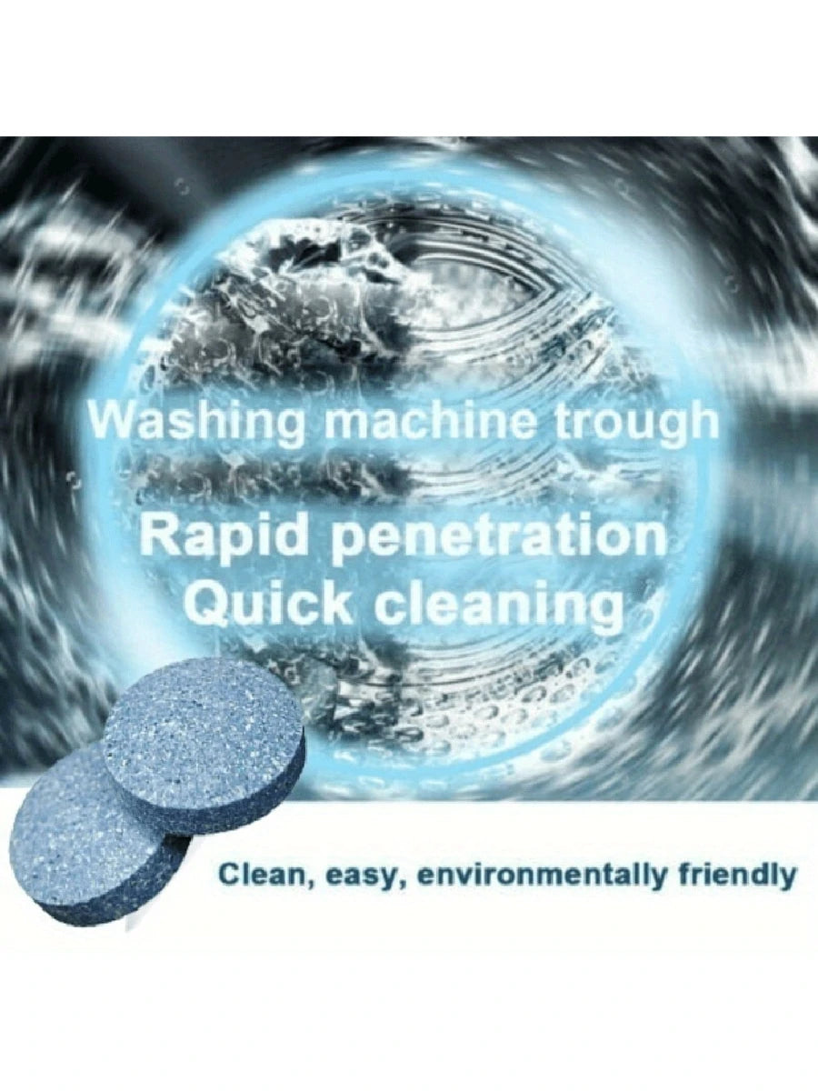 10/20/50pcs Washing Machine Cleaner, Effervescent Tablet, Deep Clean, Descaling & Deodorizing, Strong Stain Removal, Household Cleaning Tool,Kitchen,Bathroom,Home,Household Suppliers