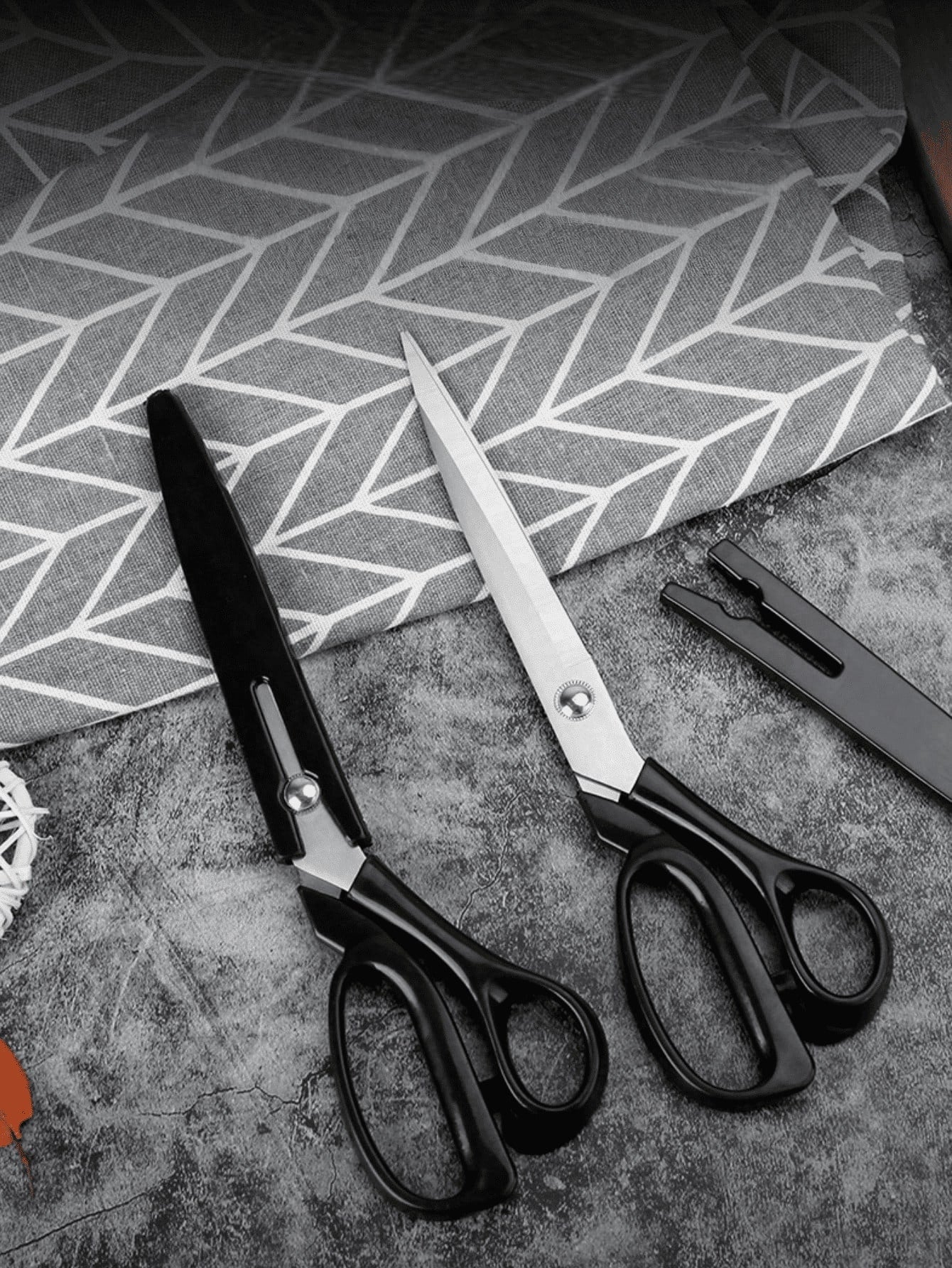 10-Inch Heavy Duty Professional Tailor Scissors- Ultra Sharp Industrial Grade Shears, Suitable For Cutting Fabric, Leather| Ideal For Home, Office, Artists And Sewing Enthusiasts