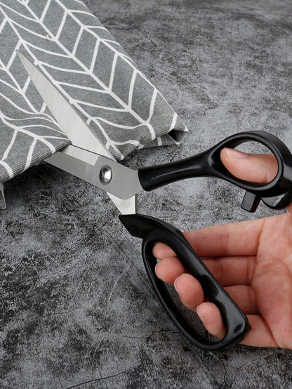 10-Inch Heavy Duty Professional Tailor Scissors- Ultra Sharp Industrial Grade Shears, Suitable For Cutting Fabric, Leather| Ideal For Home, Office, Artists And Sewing Enthusiasts
