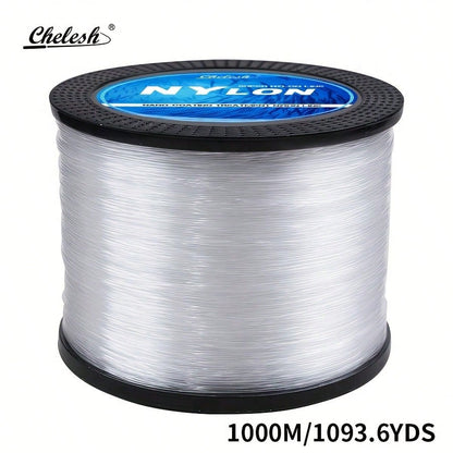 1000M High Strength Nylon Fishing Line, Suitable For Sea Fishing, Bank Fishing, Lure Fishing, Multiple Strengths Available, Hand-Strung Bead Fishing Line, Fishing Gift